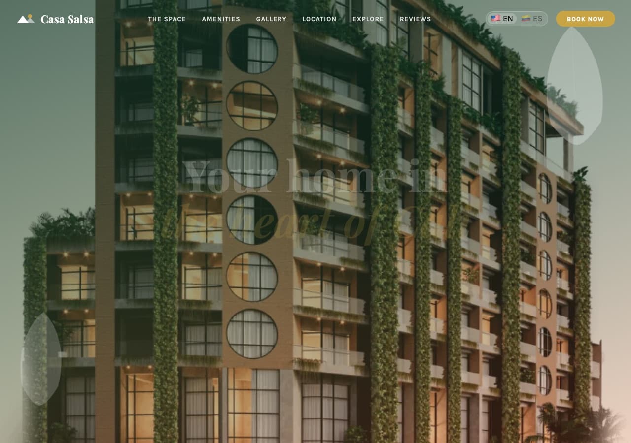 Screenshot of Casa Salsa: Autonomous Marketing Engine